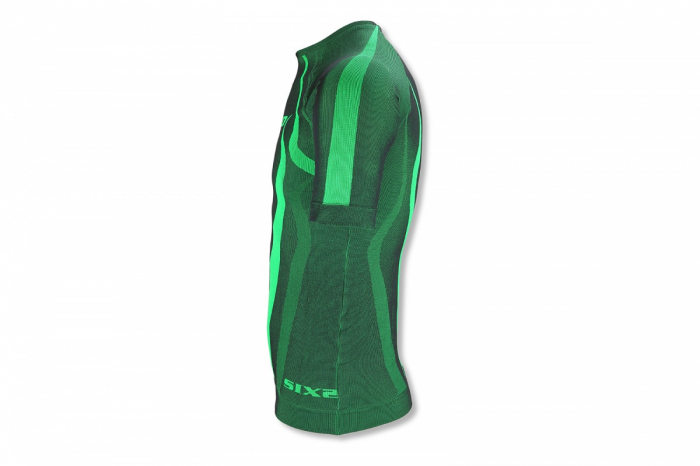 Tricou termic Ufo Plast Camo, cu maneca scurta, verde, L/XL [3]