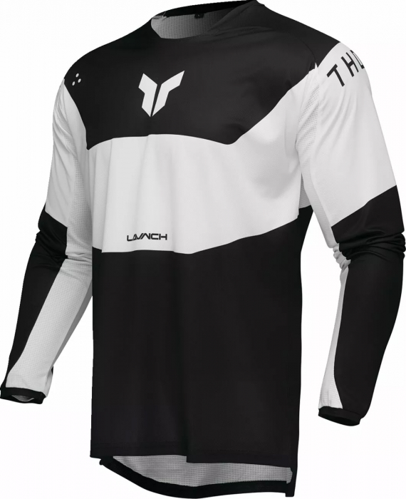 Tricou Thor LaunchMode Storm, culoare alb negru, marime 2XL