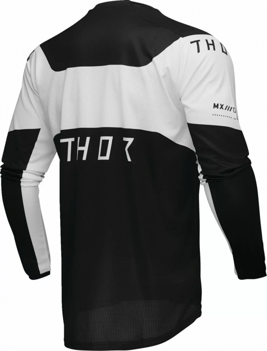Tricou Thor LaunchMode Storm, culoare alb/negru, marime 2XL [4]