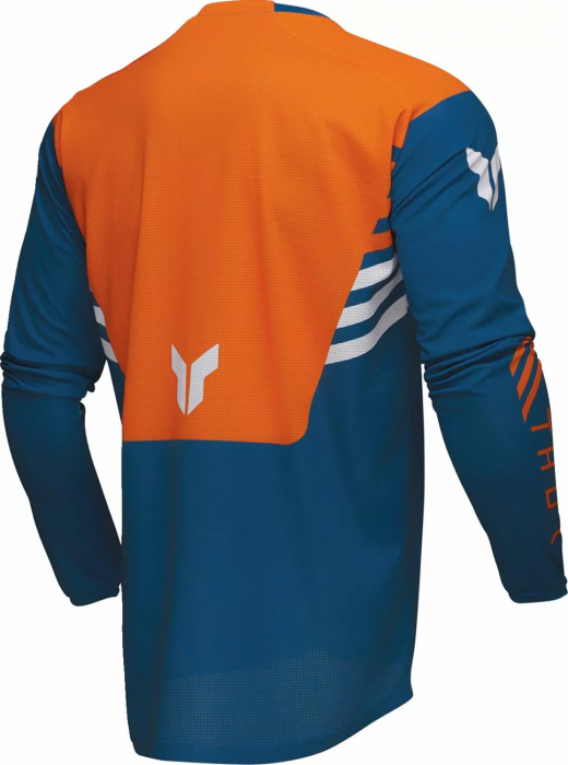 Tricou Thor LaunchMode Zone, culoare albastru/portocaliu, marime S [4]