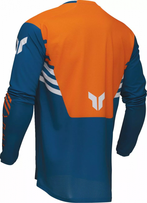 Tricou Thor LaunchMode Zone, culoare albastru/portocaliu, marime S [3]