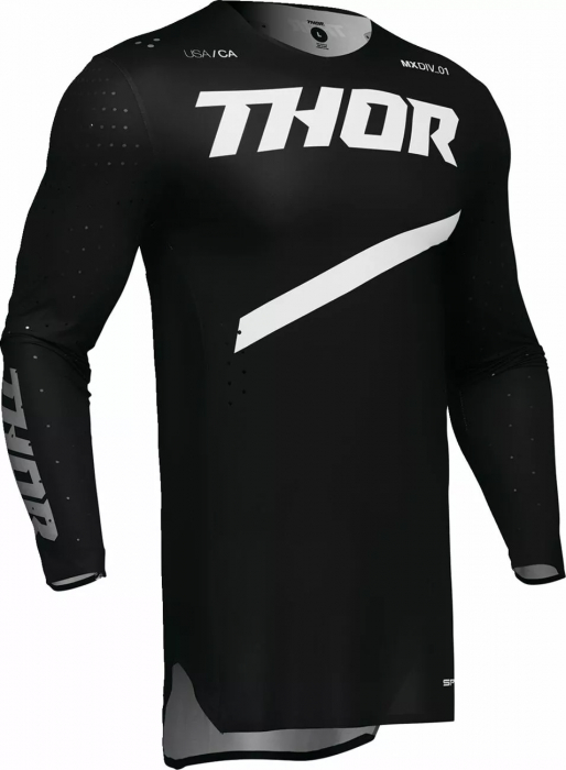 Tricou Thor SportMode Brave, culoare negru/alb, marime XL [2]