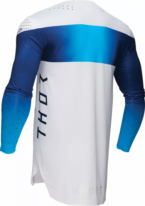 Tricou Thor SportMode Strike, culoare alb/albastru, marime S [4]