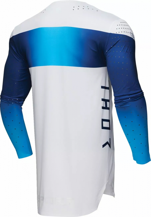 Tricou Thor SportMode Strike, culoare alb/albastru, marime S [3]