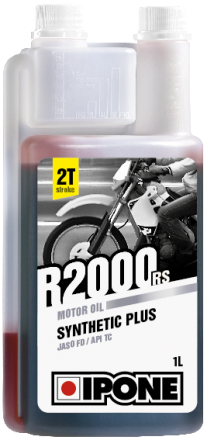 Ulei moto 2T Ipone R2000 RS Sintetic Plus - JASO FD - API TC, 1L