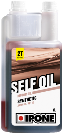 Ulei moto 2T Ipone Self Oil Sintetic - JASO FC - API TC, 4L