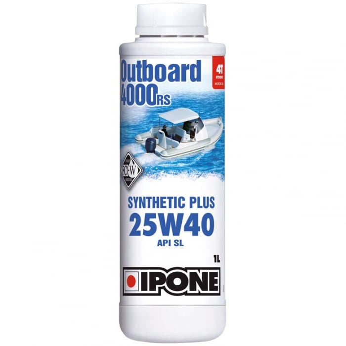 Ulei motor IPONE OUTBOARD 4000 RS 25W40, 1L