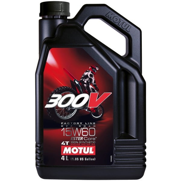 Ulei Motul 300 V 4T 15W60 4L Off Road