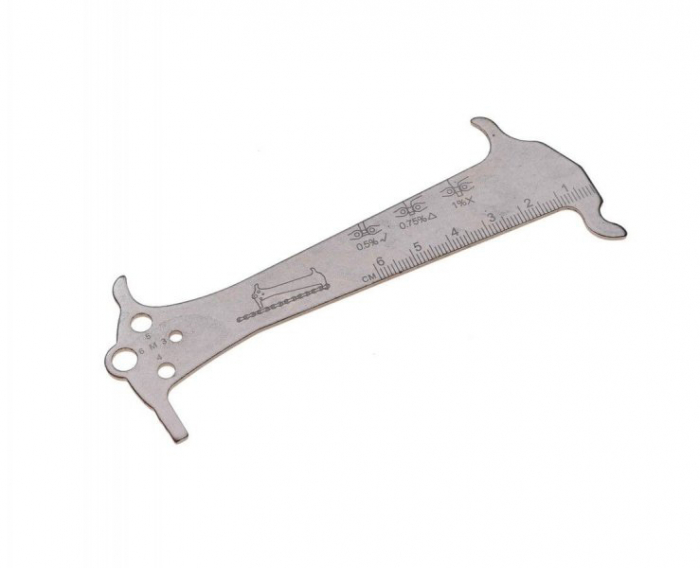 Unealta masurare uzura lant motociclete pas 415 420 428