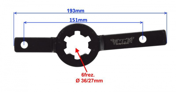 Ustensila blocaj variator scutere MALAGUTI 2T [2]