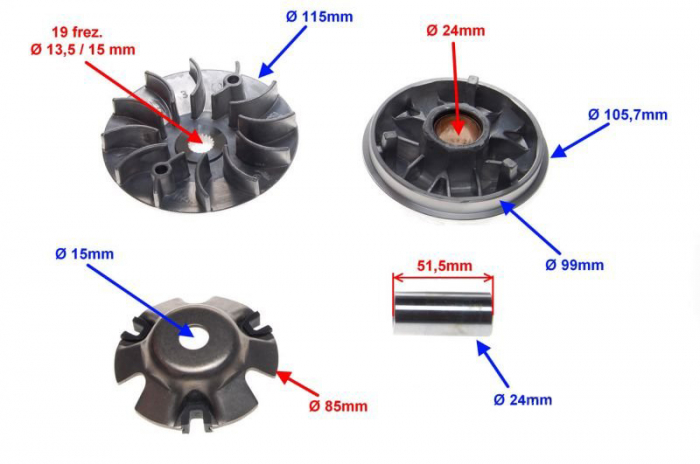 Variator ATV 200cc [2]