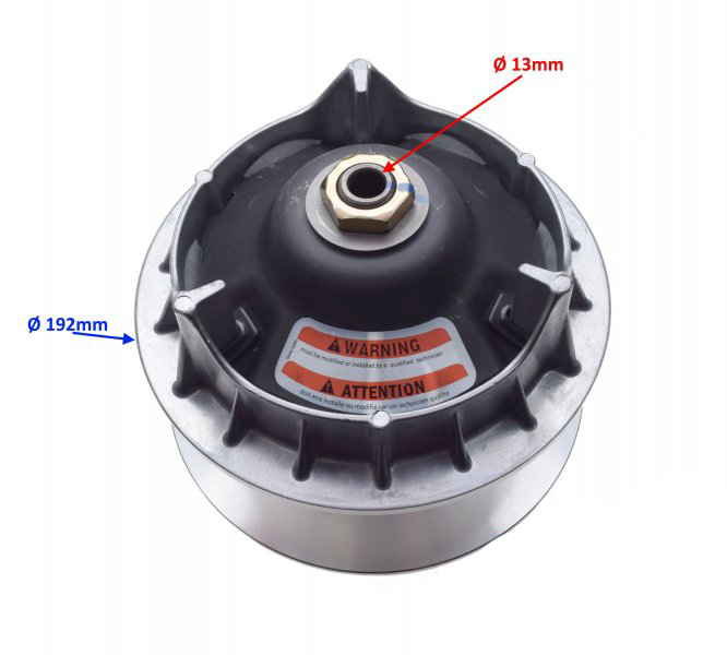 Variator fata complet CFMOTO, CF400-600 [2]