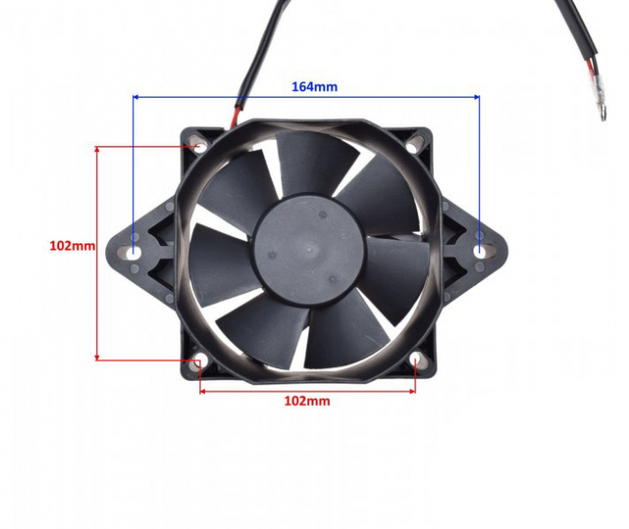 Ventilator racire raciator cu protectie electronica [2]
