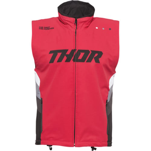 Vesta atv cross Thor Warmup, culoare rosu negru, marime S