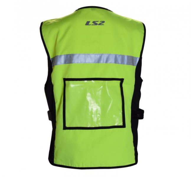 Vesta reflectorizanta,motociclisti LS2 Hight-vision, marime S [2]
