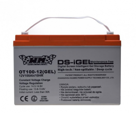 Piese barca - Acumulator 12v100ah, Ot100-12V pentru barci,iahturi,panouri solare