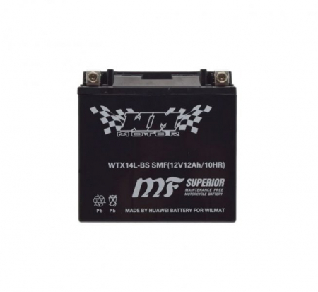Electrica & Lumini - Acumulator 12v12ah, Wtx14L-Bs ( Ytx14L-Bs )