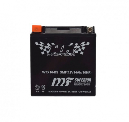 Electrica & Lumini - Acumulator moto WTX16-BS (YTX16-BS)