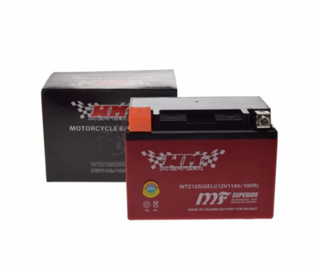 Electrica & Lumini - Acumulator moto WTZ12S / YTZ12S - GEL, 12V, 11ah