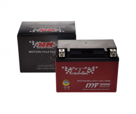 Electrica & Lumini - Acumulator moto WTZ14S / YTZ14S - GEL, 12v, 11.2ah