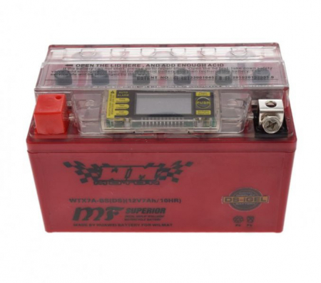 Acumulator moto, YTX7A-BS (iGEL), 12 volt [3]