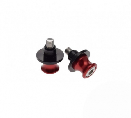 Standere - Adaptor pentru bascula moto, stender cu gheare, filet M10x1,25, culoare rosu/negru