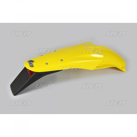 Aripa spate - Aripa spate galbena Suzuki DRZ400E 00-10,  cu stop 12V 21/5W si suport numar