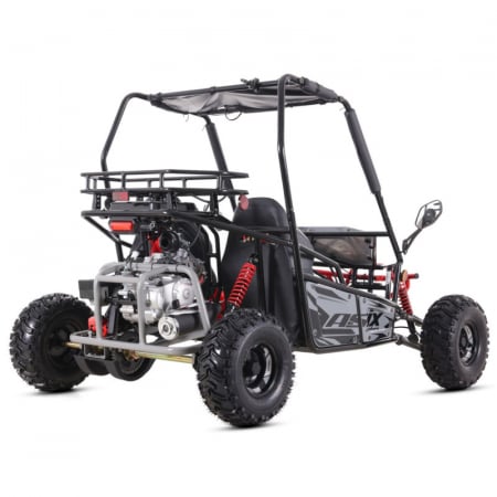 Asix Buggy 125cc, roti 7 inch, 3+1 viteze, culoare gri/negru [3]