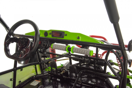 Asix Buggy 200cc, roti 8 inch, 1+1 viteze, culoare gri/negru [16]