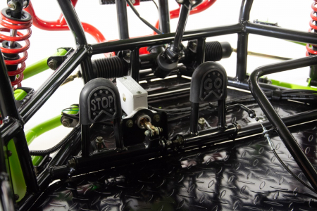 Asix Buggy 200cc, roti 8 inch, 1+1 viteze, culoare gri/negru [8]