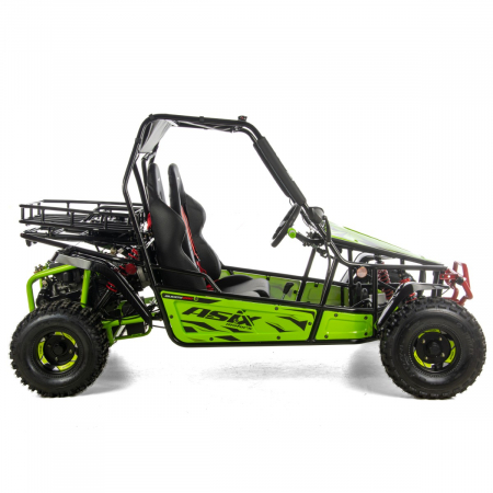 Asix Buggy 200cc, roti 8 inch, 1+1 viteze, culoare verde/negru [4]