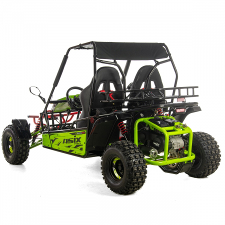 Asix Buggy 200cc, roti 8 inch, 1+1 viteze, culoare verde/negru [2]