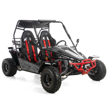 Asix Buggy 200cc, roti 8 inch, 1+1 viteze, culoare gri/negru [5]
