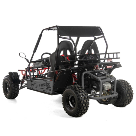 Asix Buggy 200cc, roti 8 inch, 1+1 viteze, culoare gri/negru [2]