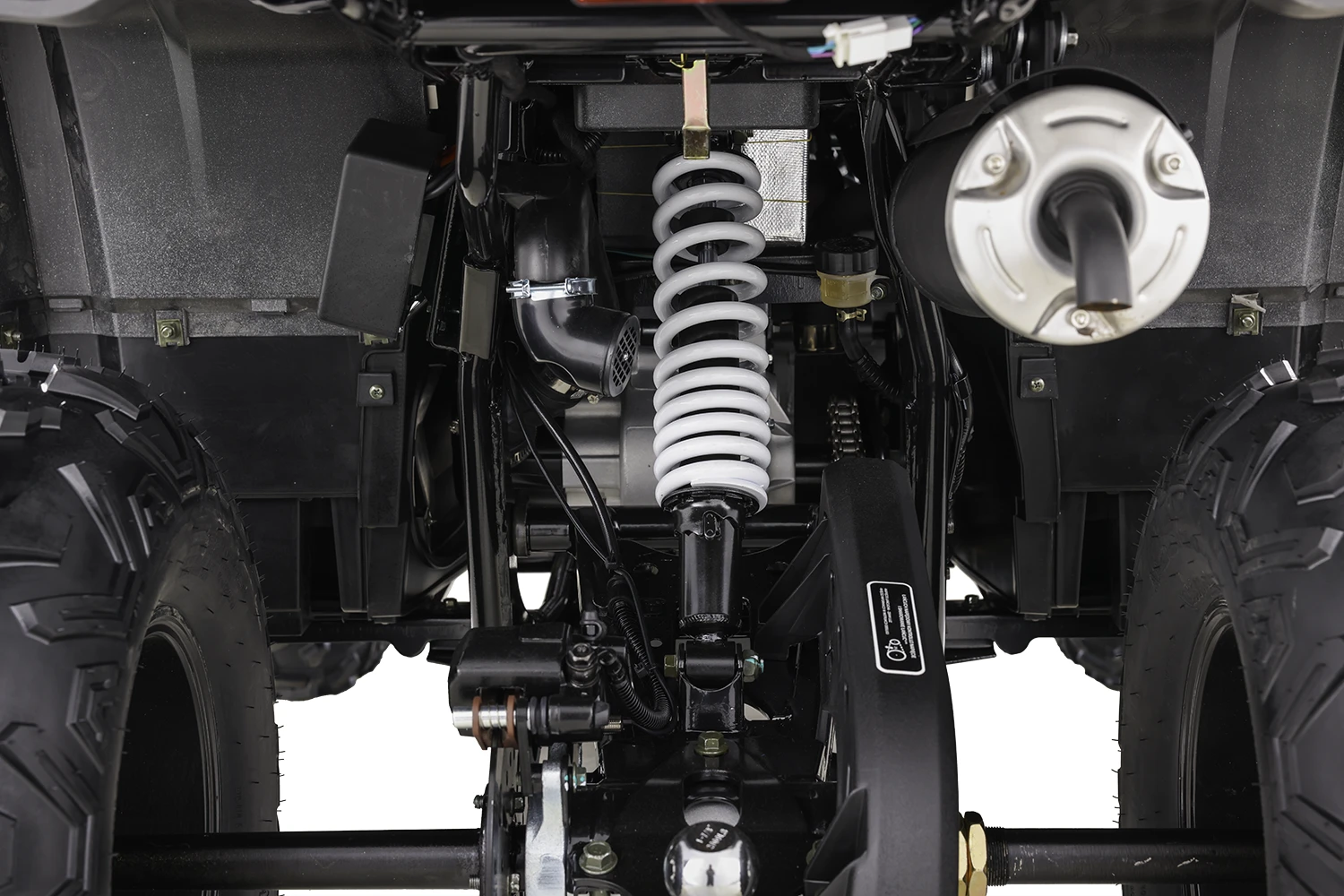 ATV Asix Challenger T3B 250cc, roti 10 inch, 1+1 viteze, cu injectie, culoare negru/verde [17]