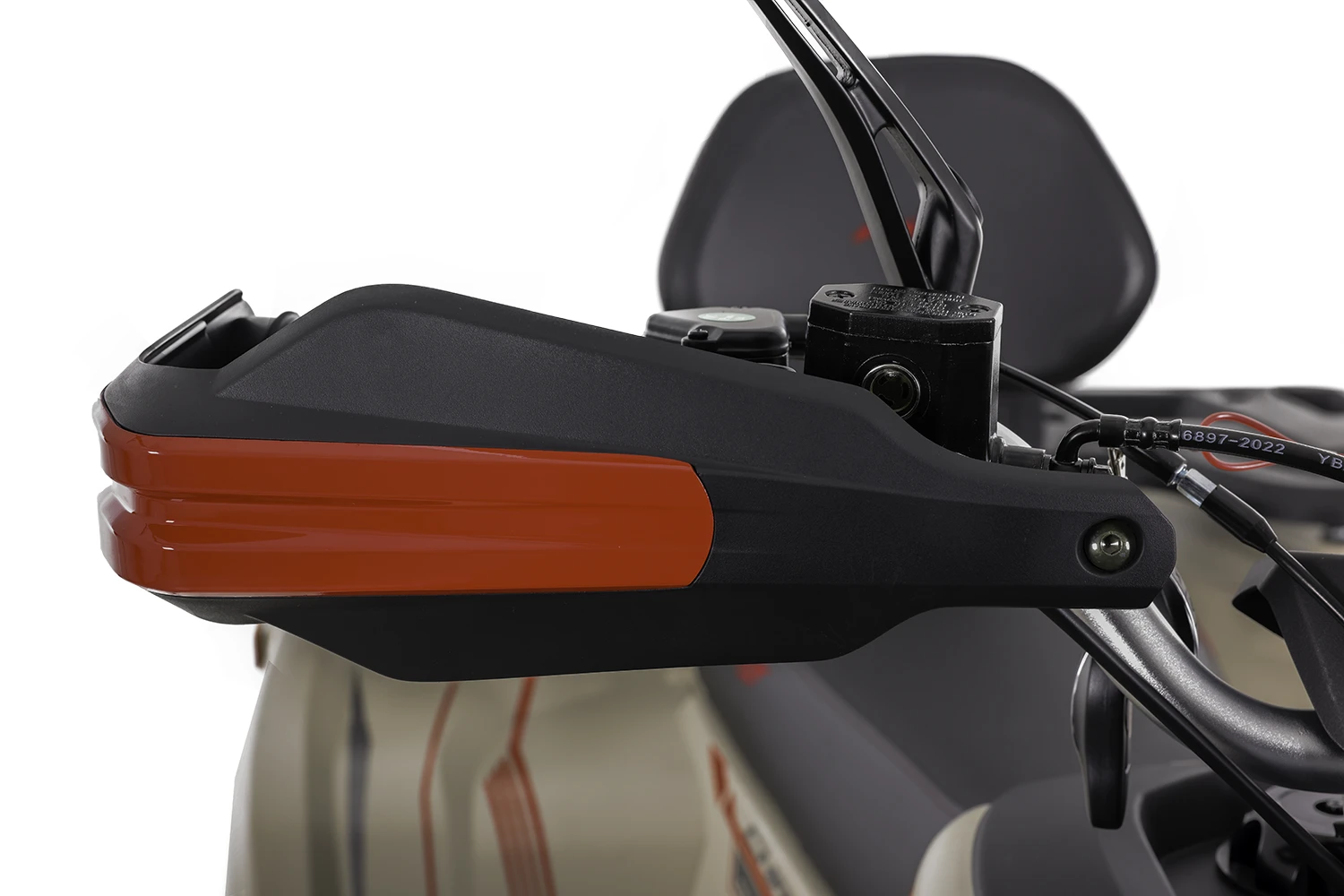 ATV Asix Challenger 250cc, roti 10 inch, 1+1 viteze, culoare crem/rosu [8]