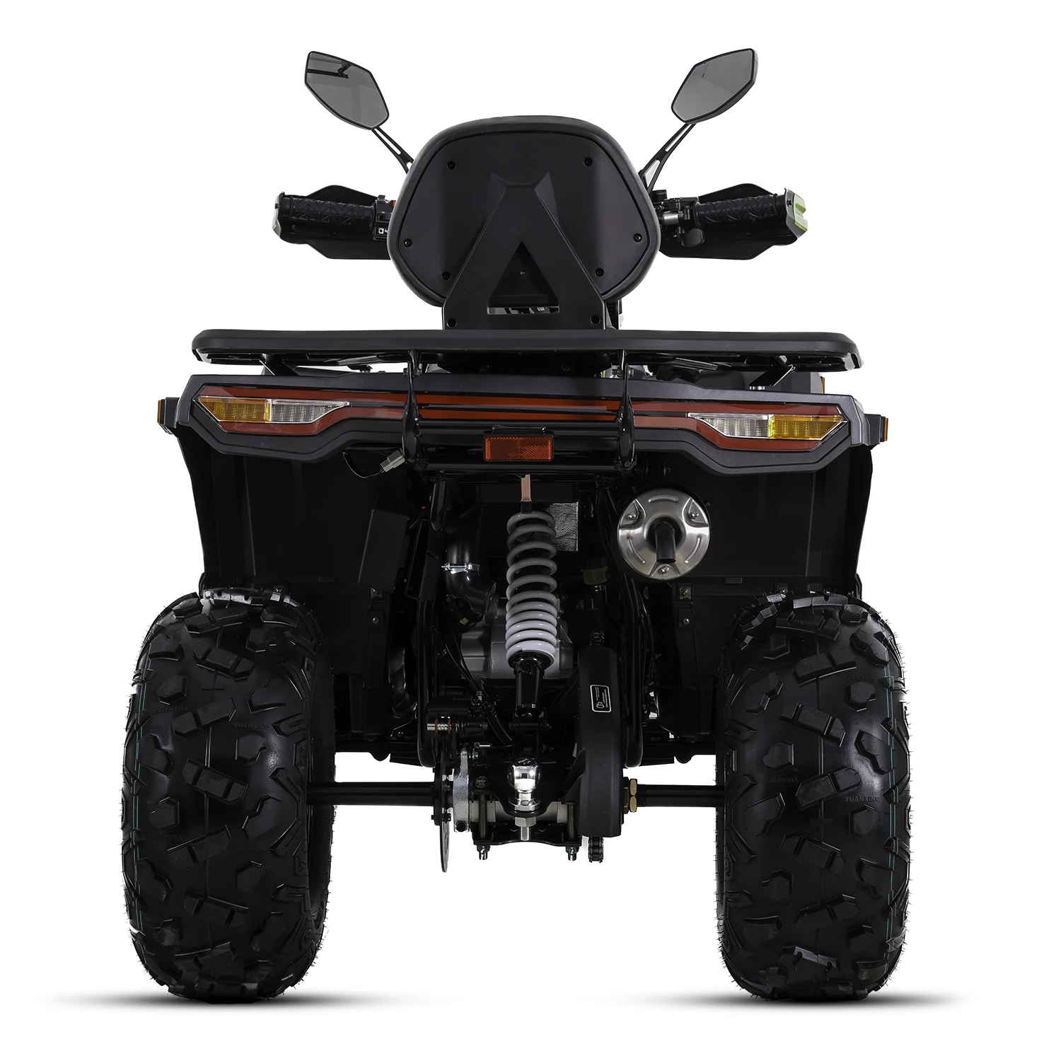ATV Asix Challenger T3B 250cc, roti 10 inch, 1+1 viteze, cu injectie, culoare crem/rosu [4]