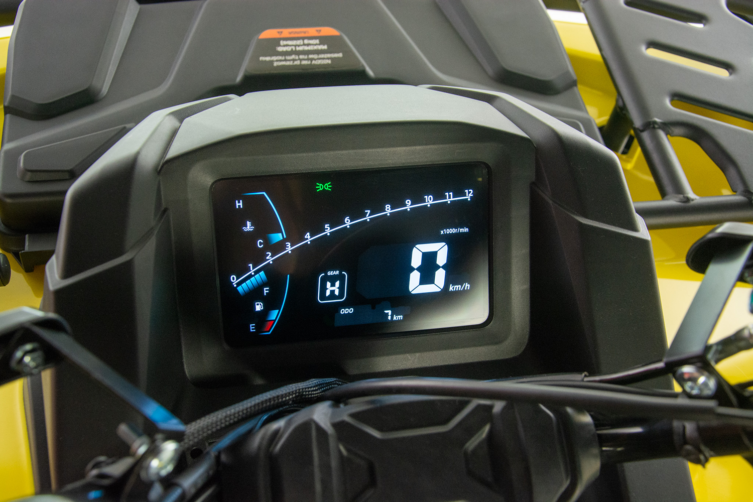 ATV Asix Gladiator 300cc, roti 12 inch, culoare gri/portocaliu, neinregistrabil [19]