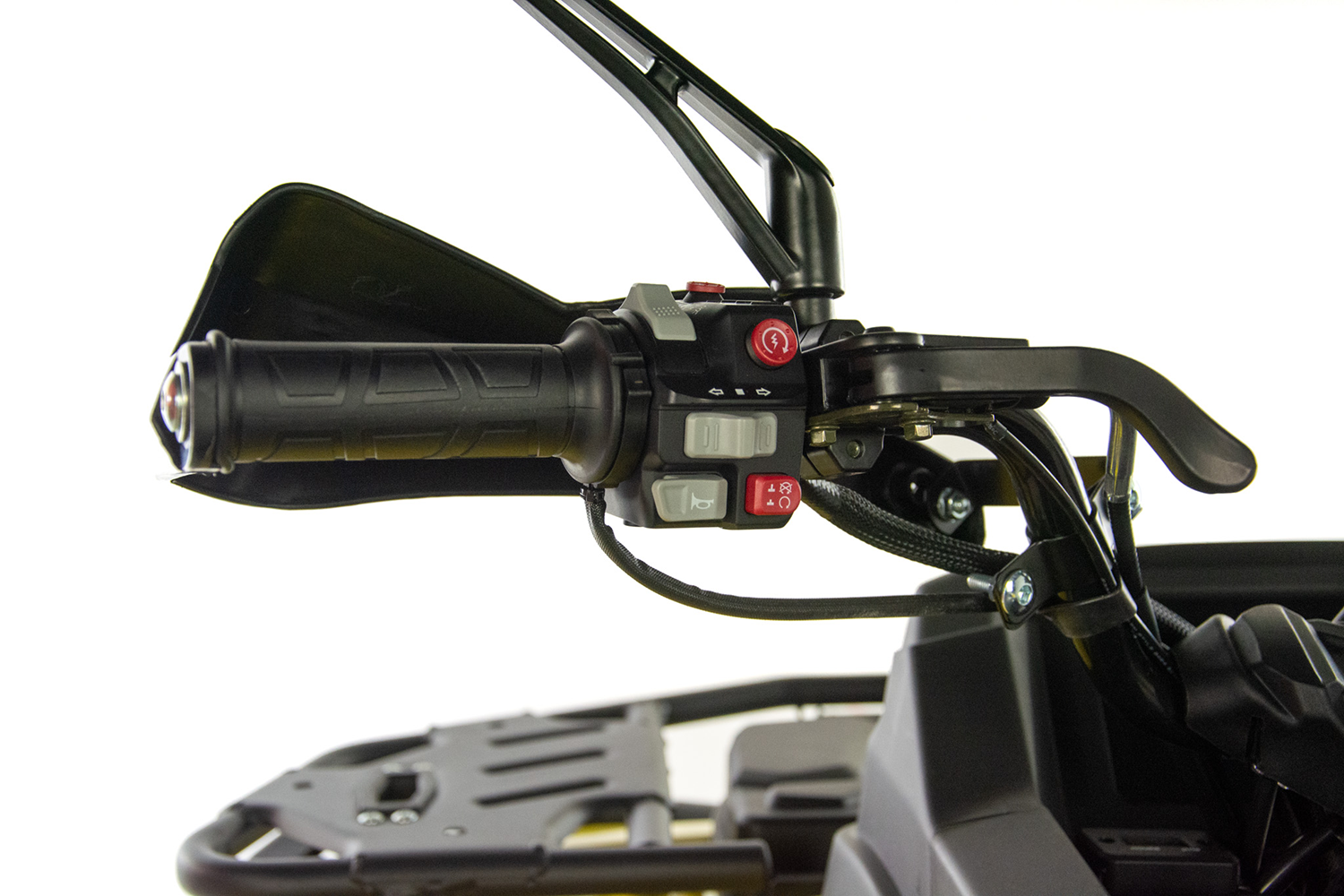 ATV Asix Gladiator 300cc, roti 12 inch, culoare gri/portocaliu, neinregistrabil [18]