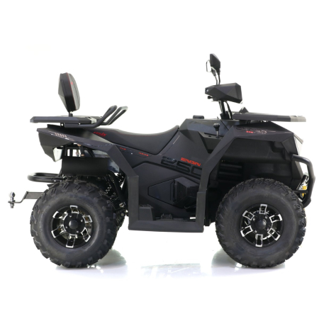 ATV Asix Cyber T3B 250cc, roti 10 inch, jante din aluminiu, 1+1 viteze, cu servodirectie, culoare negru [1]