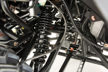 ATV Asix Cyber T3B 250cc, roti 10 inch, jante din aluminiu, 1+1 viteze, cu servodirectie, culoare negru [6]