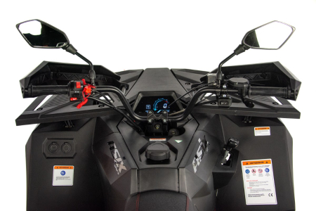 ATV Asix Cyber T3B 250cc, roti 10 inch, jante din aluminiu, 1+1 viteze, cu servodirectie, culoare negru [29]