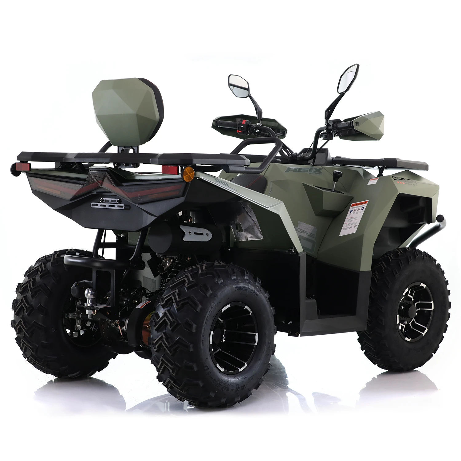 ATV Asix Cyber T3B 250cc, roti 10 inch, jante din aluminiu, 1+1 viteze, cu servodirectie, culoare verde [3]