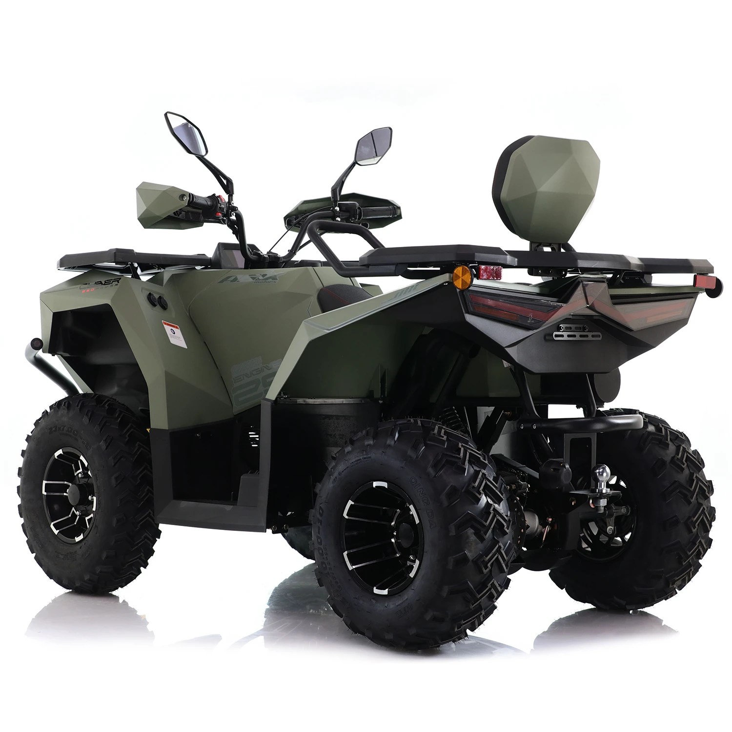 ATV Asix Cyber T3B 250cc, roti 10 inch, jante din aluminiu, 1+1 viteze, cu servodirectie, culoare verde [2]