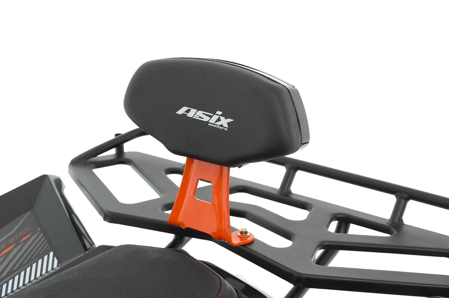ATV Asix Comander 125cc, roti 8", 1+1 viteze, culoare negru/portocaliu [10]