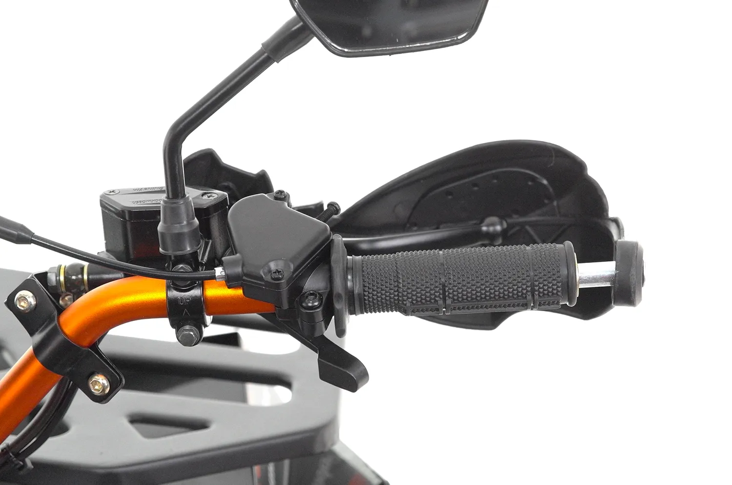 ATV Asix Comander 125cc, roti 8", 1+1 viteze, culoare negru/portocaliu [13]