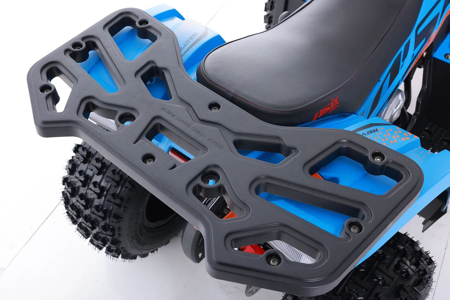 ATV Asix Fourcraft 125cc, A1, roti 8", jante din aluminiu, 3+1 viteze, culoare gri/lime [14]