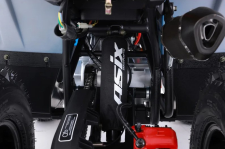 ATV Asix Fourcraft 125cc, A1, roti 8", jante din aluminiu, 3+1 viteze, culoare gri/lime [9]