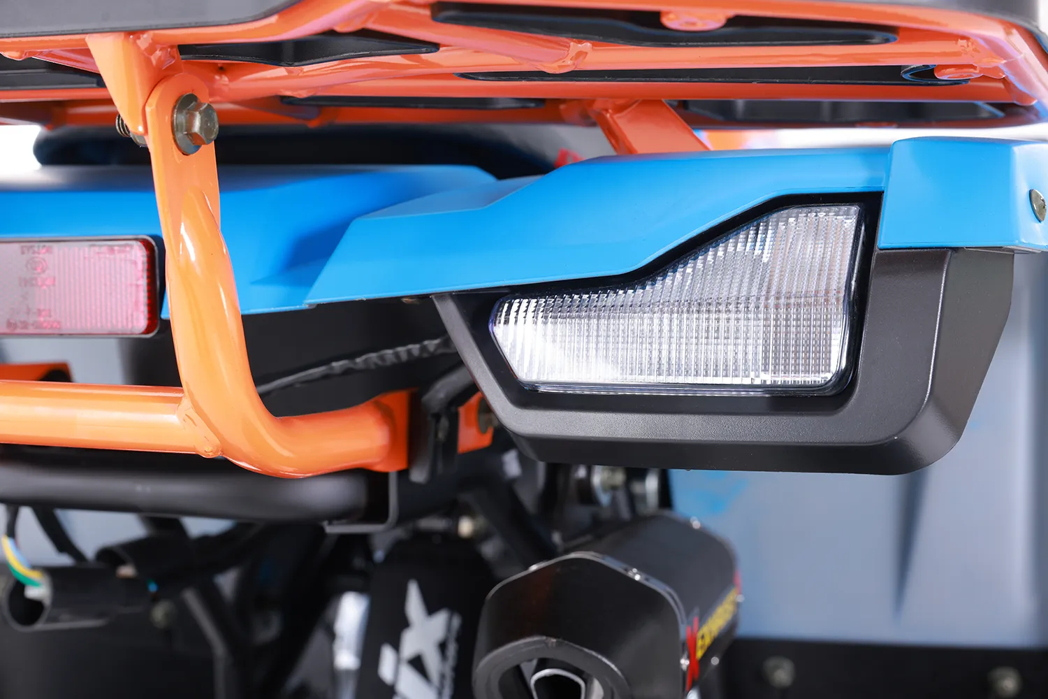 ATV Asix Fourcraft 125cc, A1, roti 8", jante din aluminiu, 3+1 viteze, culoare rosu/nisipiu [4]