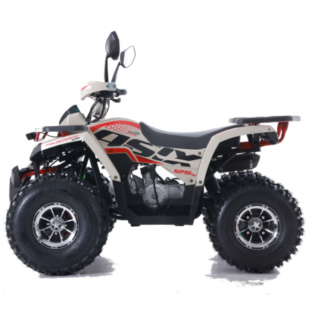 ATV Asix Fourcraft 125cc, A1, roti 8", jante din aluminiu, 3+1 viteze, culoare rosu/nisipiu [1]